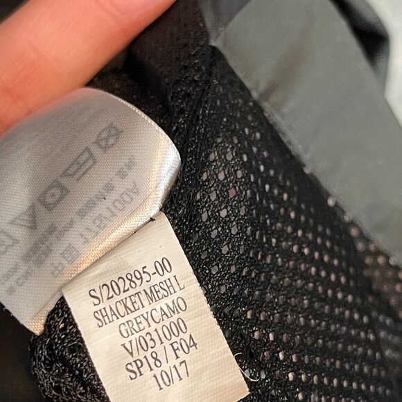 Old Navy Men Camo Active Mesh Lined Shacket Snap Front Lightweight Jacket M - Picture 13 of 13